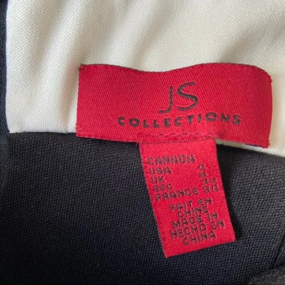 JS Collections Black Shutter Cocktail Lace Dress - Picture 12 of 16